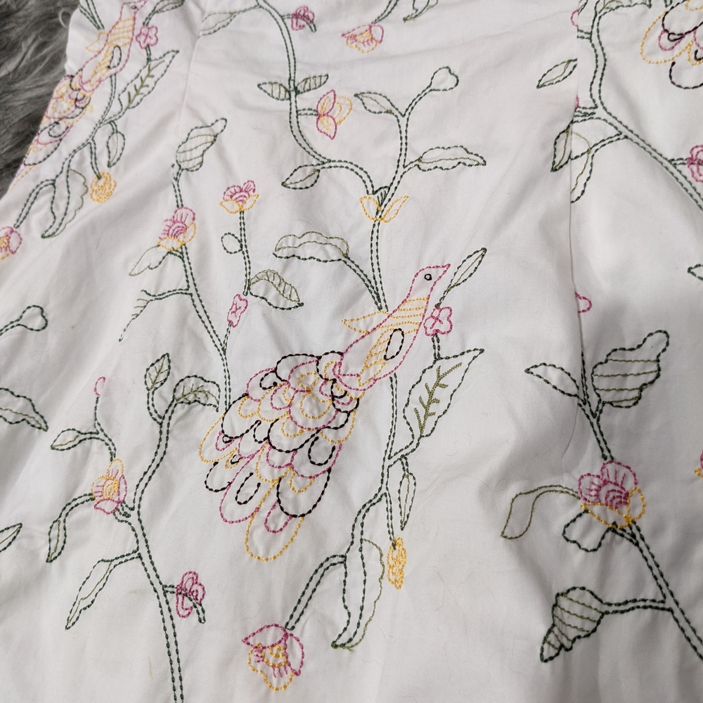 Tibi Tie-back Embroidered Strapless Dress - Picture 11 of 11
